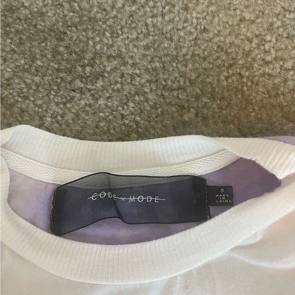 Code x Mode Tie Dye Crop Top - Picture 3 of 3